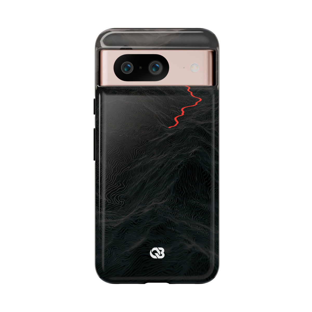 Crimson Ridge Pass · Tough Phone Case for Pixel ·  Black