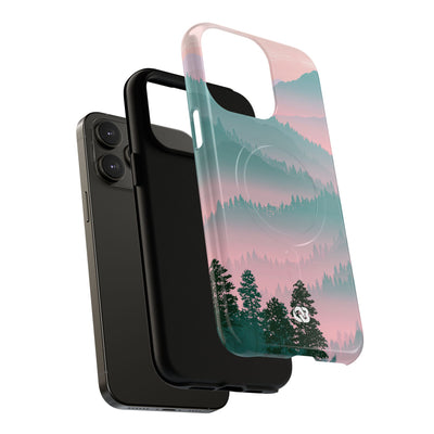 Alpine Horizon · Tough 2.0 Magnetic Phone Case for iPhone · Green