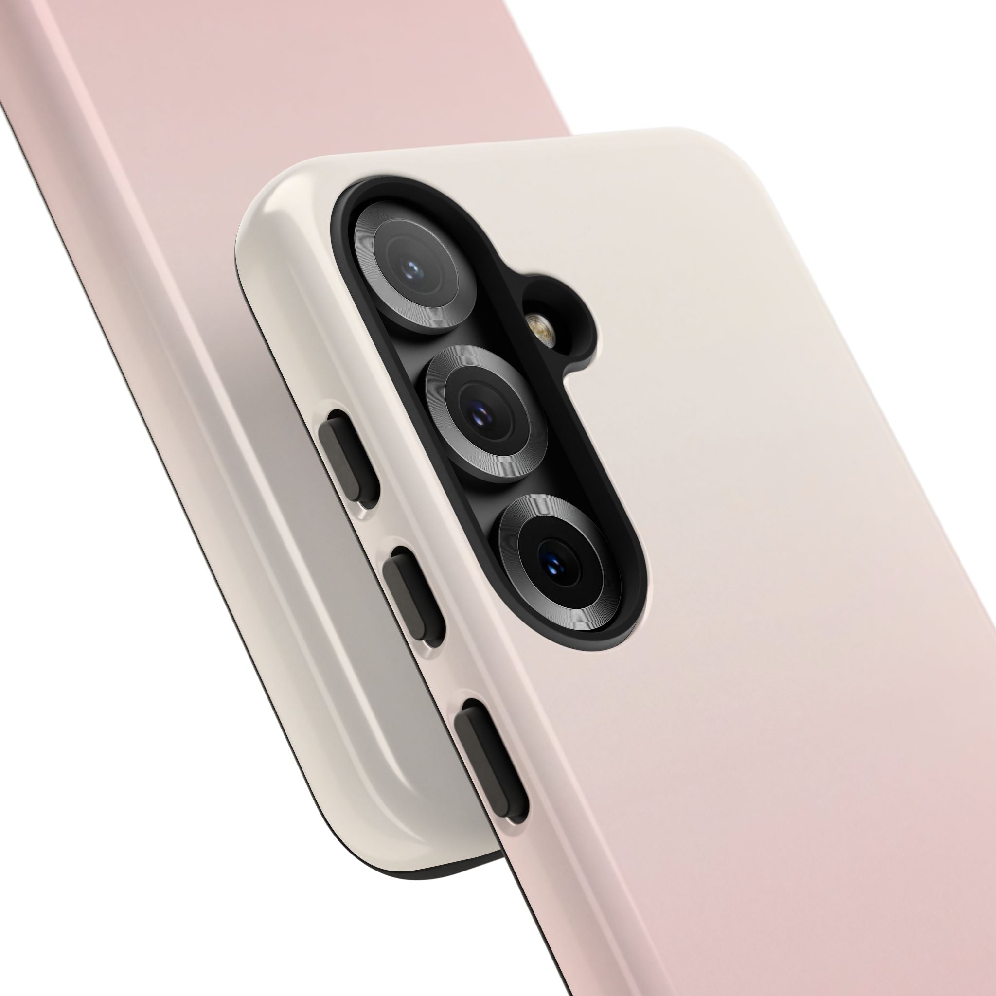 Pink Tough Phone Case for Samsung - Frosted Blush Horizon