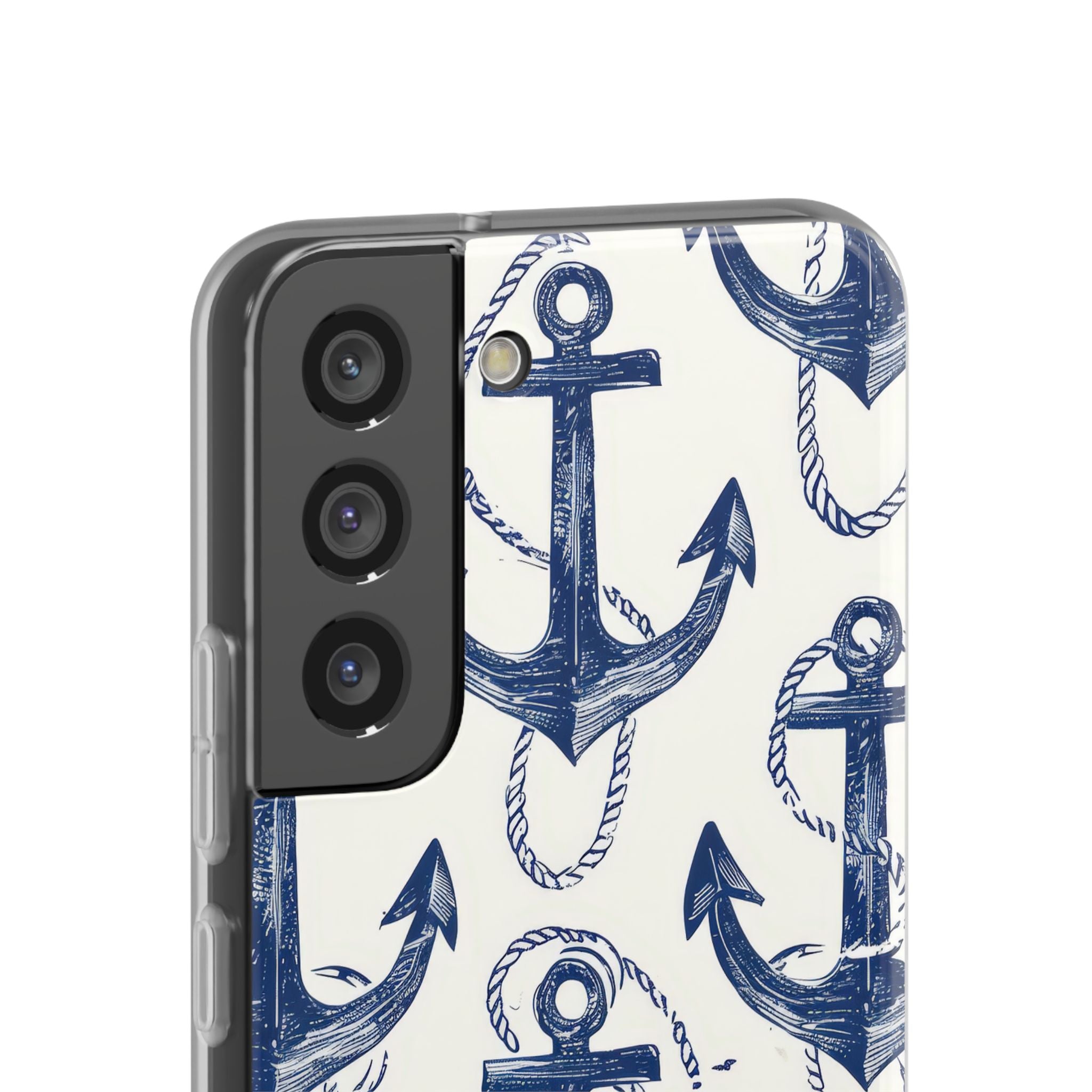 Navy Anchor Loop Samsung S22 - Soft