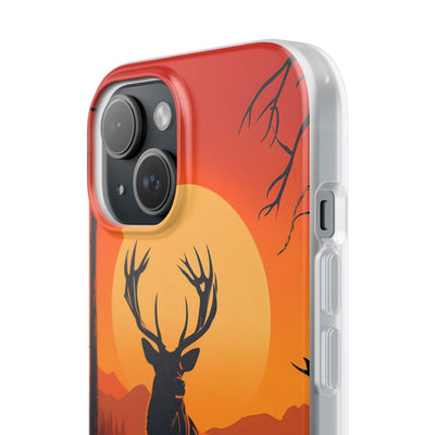 Amber Ridge Stag · Soft Phone Case for iPhone
