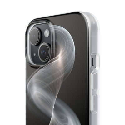 Luminous Vortex · Lite Phone Case for iPhone ·  Black