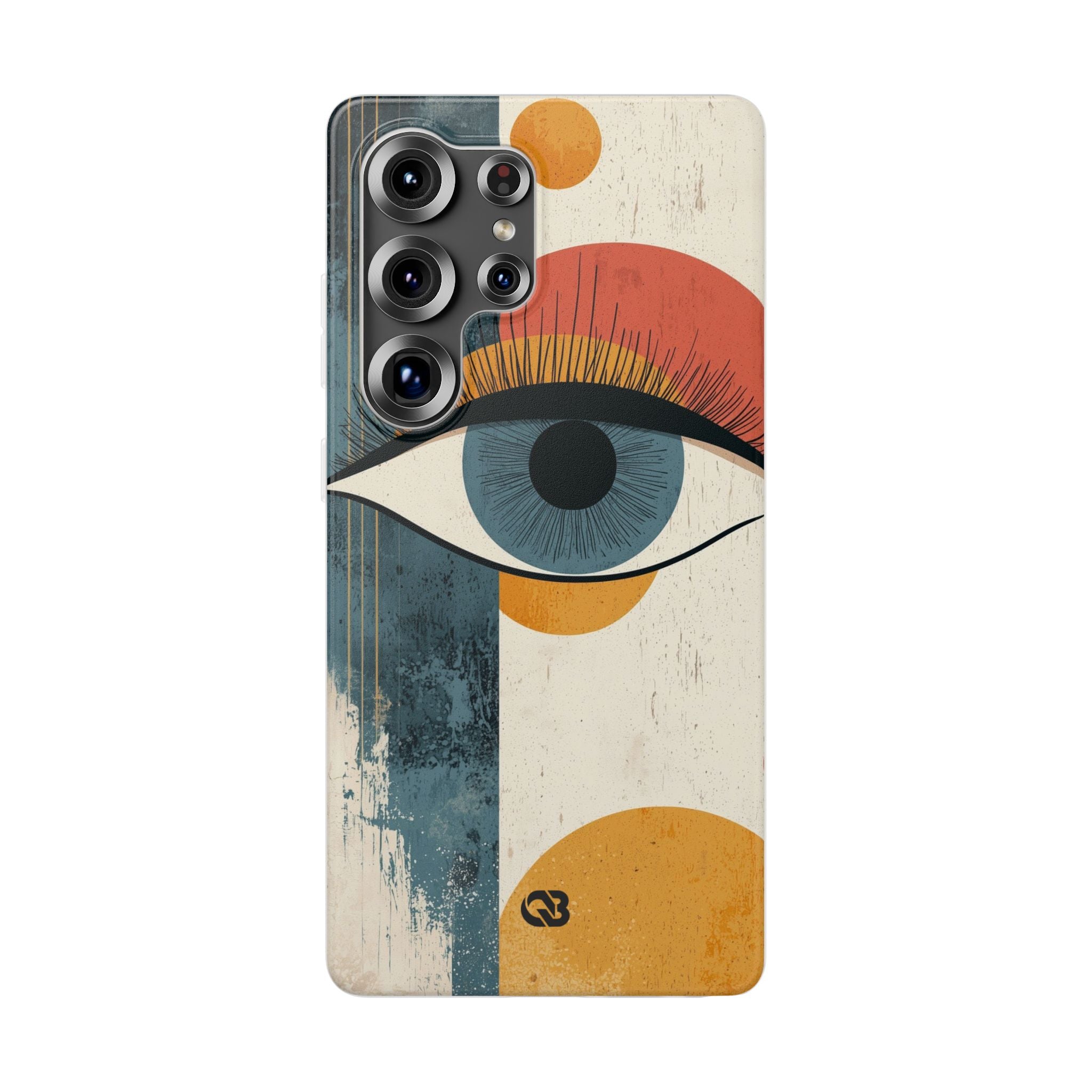 Distressed Azure Ocular · Soft Handyhülle für Samsung