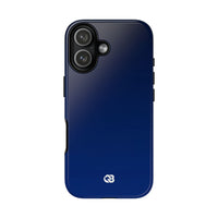 Blue Tough Phone Case for iPhone - Midnight Cobalt Fade