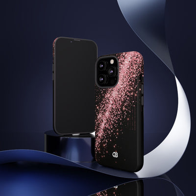 Rose Digital Cascade · Tough Phone Case for iPhone · Pink