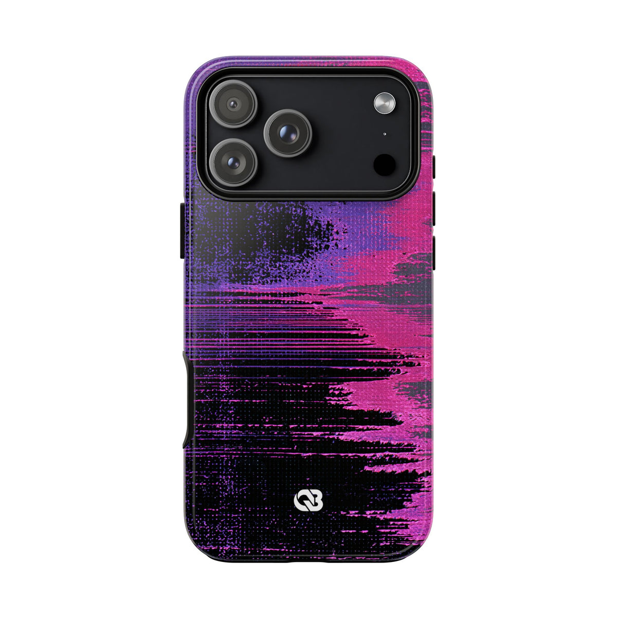 Neon Signal Shift · Tough Phone Case for iPhone · Purple