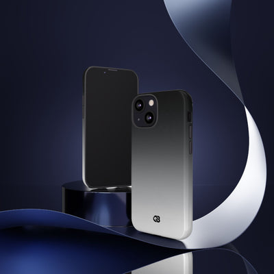 Noir Ombre Fade · Tough Phone Case for iPhone · Black