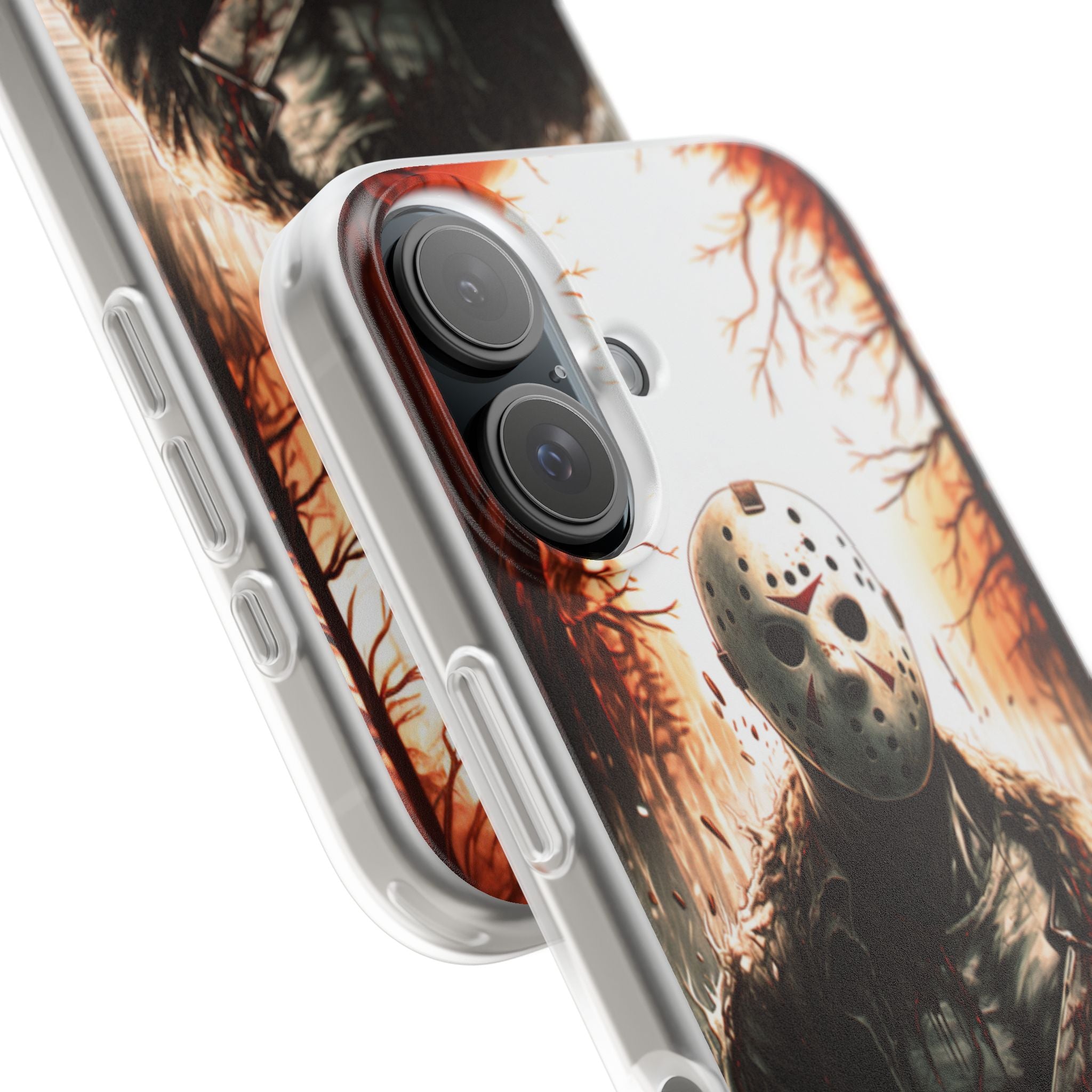 Inferno Slasher Mask · Soft Fundas para teléfono para iPhone