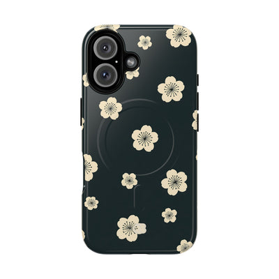 Midnight Sakura Bloom · Tough 2.0 Magnetic Phone Case for iPhone · Black