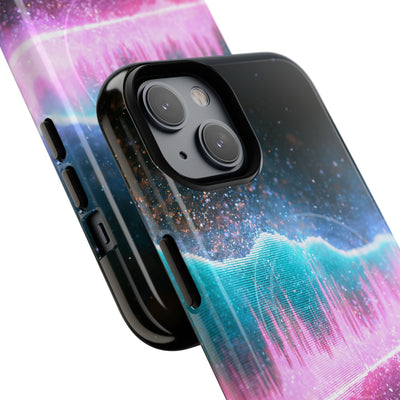 Digital Frequency · Tough 2.0 Magnetic Phone Case for iPhone · Pink