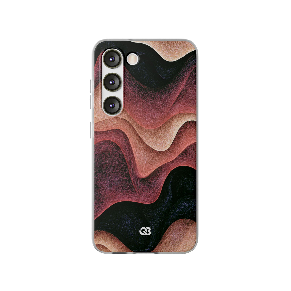 Rose Contour Waves · Lite Phone Case for Samsung · Pink