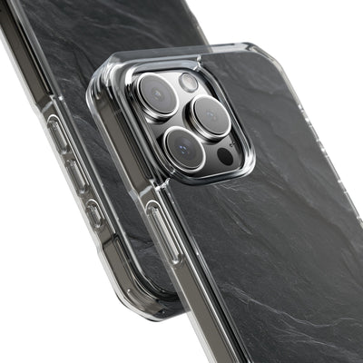 Black Impact MagSafe Phone Case for iPhone - Midnight Slate Ridge