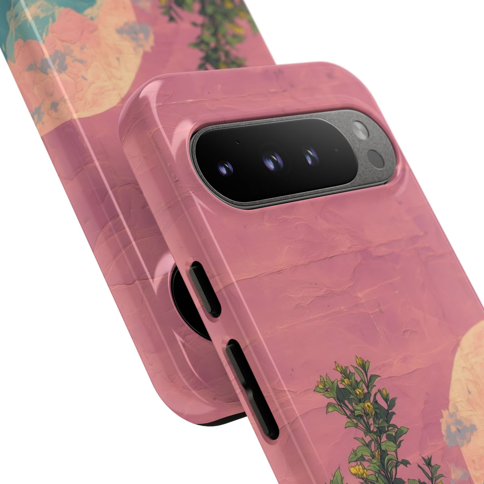 Lunare Pastellblüte · Tough Handyhülle für Google Pixel