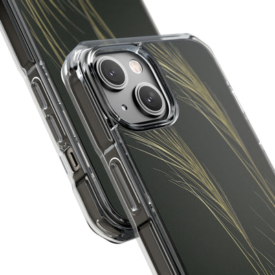 Green Impact MagSafe Phone Case for iPhone - Midnight Gilded Grass