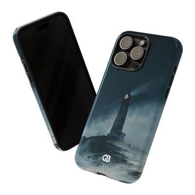 Nordic Coastal Beacon · Tough Phone Case for iPhone · Blue