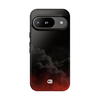 Crimson Fog Void · Tough Phone Case for Pixel ·  Black