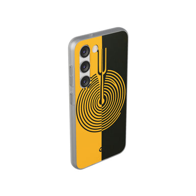 Yellow Lite Phone Case for Samsung - Voltage Sector Pulse