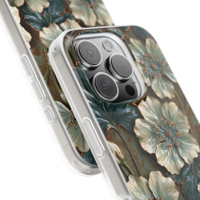 Gilded Blossom Reverie · Lite Phone Case for iPhone ·  Teal