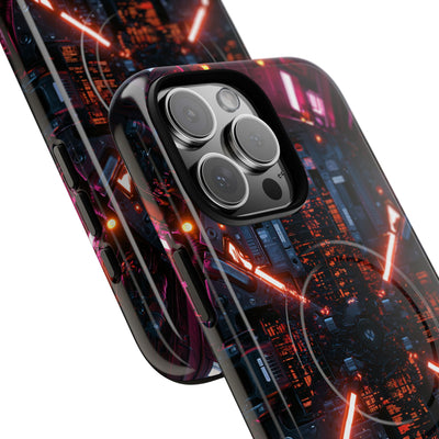 Cybernetic Reactor Core · Tough 2.0 Magnetic Phone Case for iPhone · Black