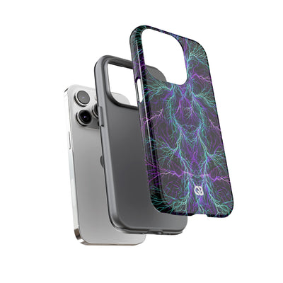 Electric Plasma Arbor · Tough Phone Case for iPhone · Purple