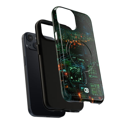 Tactical Avionics HUD · Tough 2.0 Magnetic Phone Case for iPhone · Green
