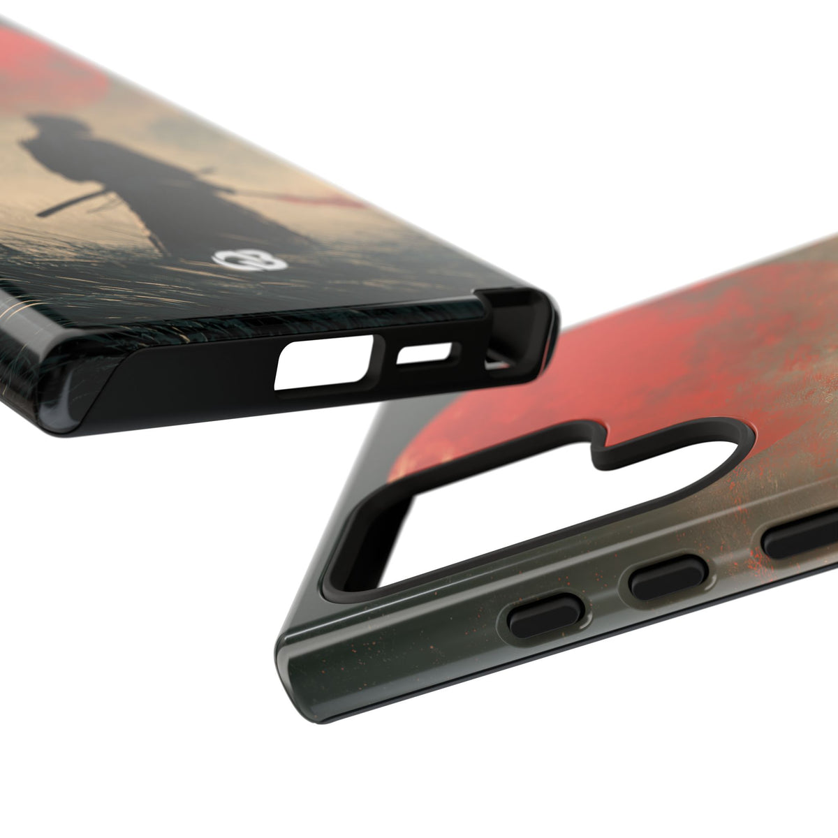 Crimson Moon Ronin · Tough Phone Case for Samsung · Red