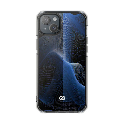 Blue Impact MagSafe Phone Case for iPhone - Electric Blue Flux