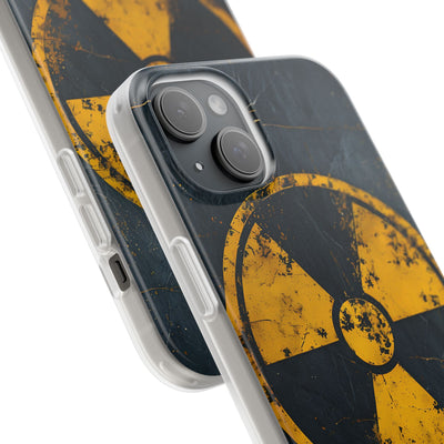 Industrial Decay Warning · Soft Phone Case for iPhone