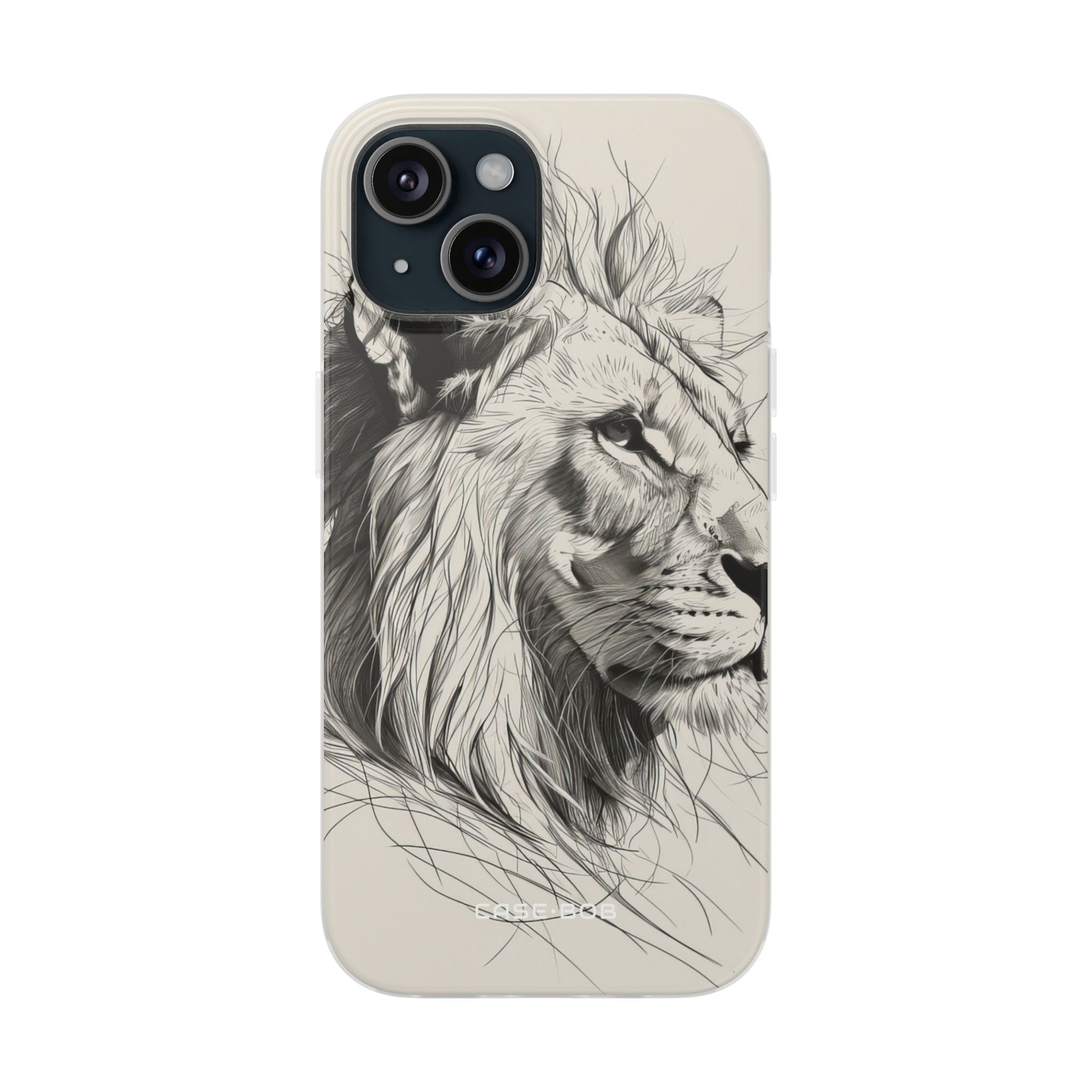 Lion Flow iPhone 15 Case - Soft