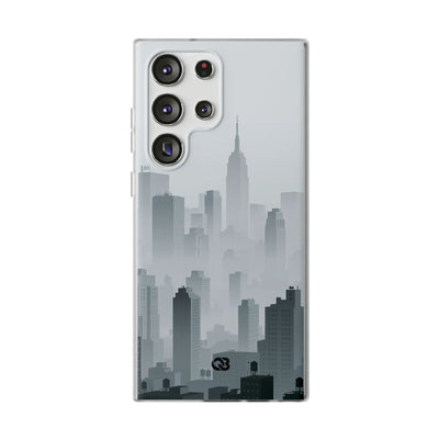 Grey Lite Phone Case for Samsung - Steel Mist Skyline