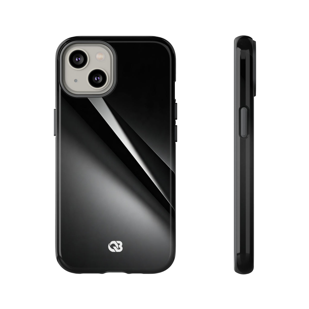 Obsidian Ridge · Tough Phone Case for iPhone · Black