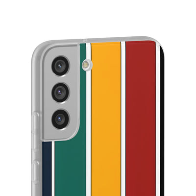 Retro Racing Bars · Soft Phone Case for Samsung