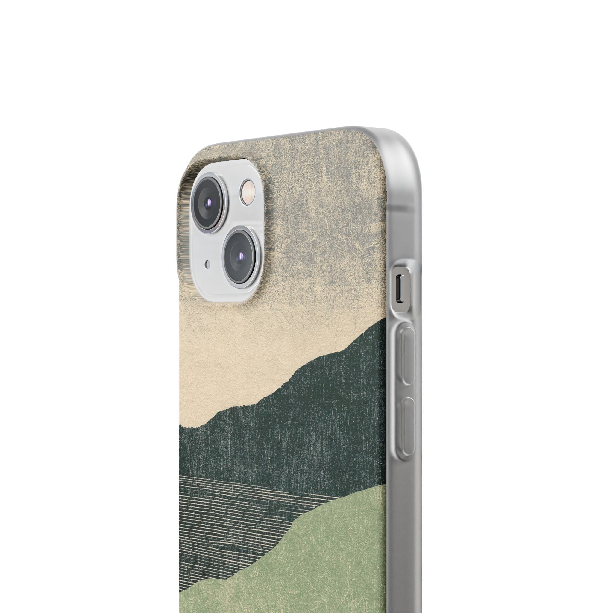 Green Lite Phone Case for iPhone - Moss Ridge Grain