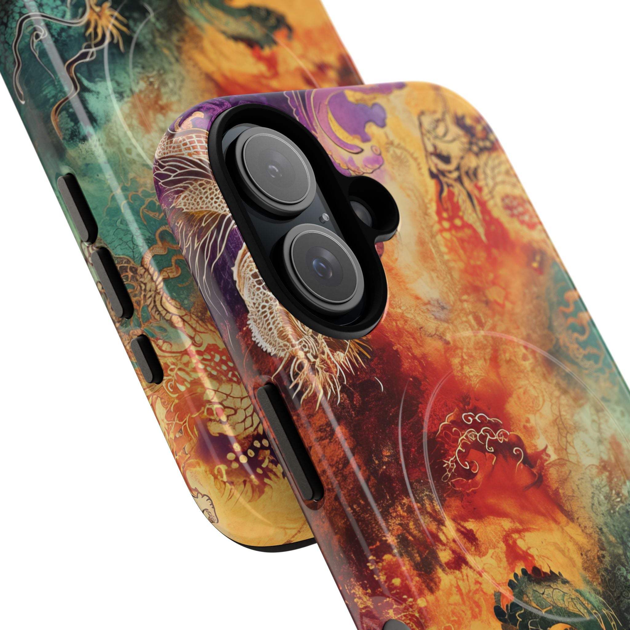 Dragon Ember iPhone 16 Case - Tough+