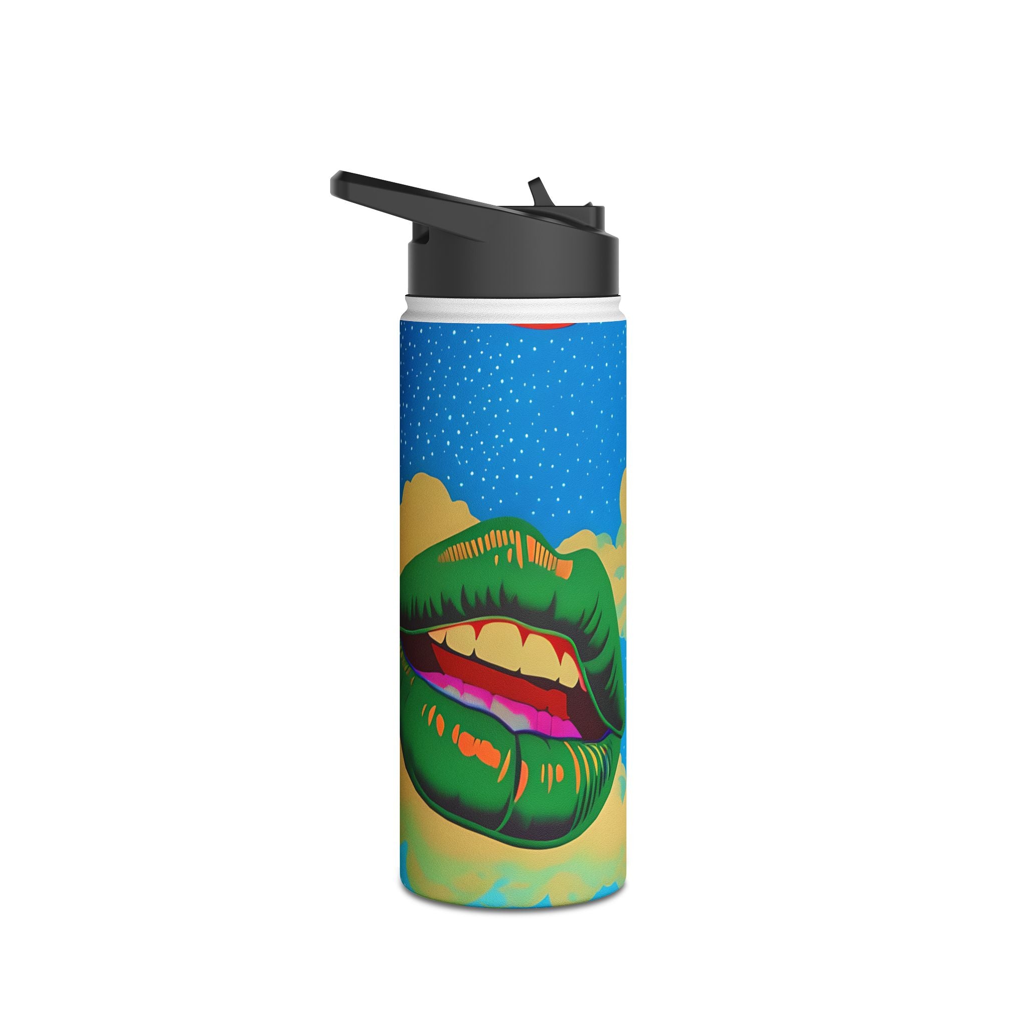 Pop Lips - Stainless Steel Water Bottle