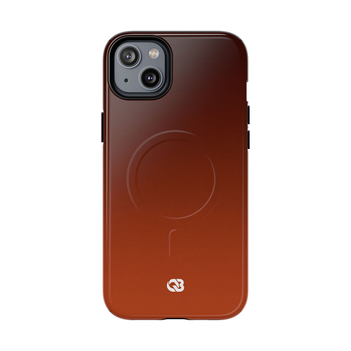Burnt Amber Spectrum · Tough 2.0 Magnetic Phone Case for iPhone · Orange