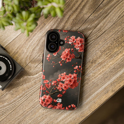 Dark Sakura Nocturne · Tough Phone Case for iPhone · Black