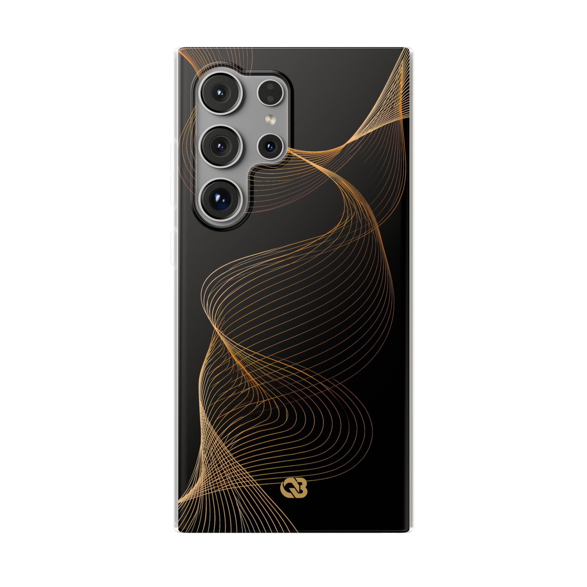 Gold Lite Phone Case for Samsung - Burnished Bronze Helix