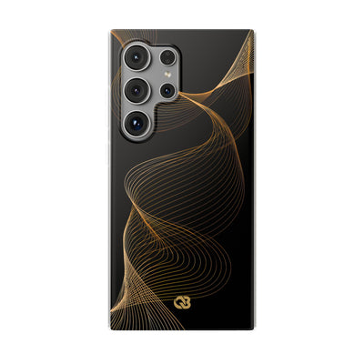 Gold Lite Phone Case for Samsung - Burnished Bronze Helix