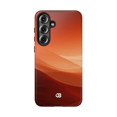 Terracotta Dune Ridges · Tough Phone Case for Samsung · Orange
