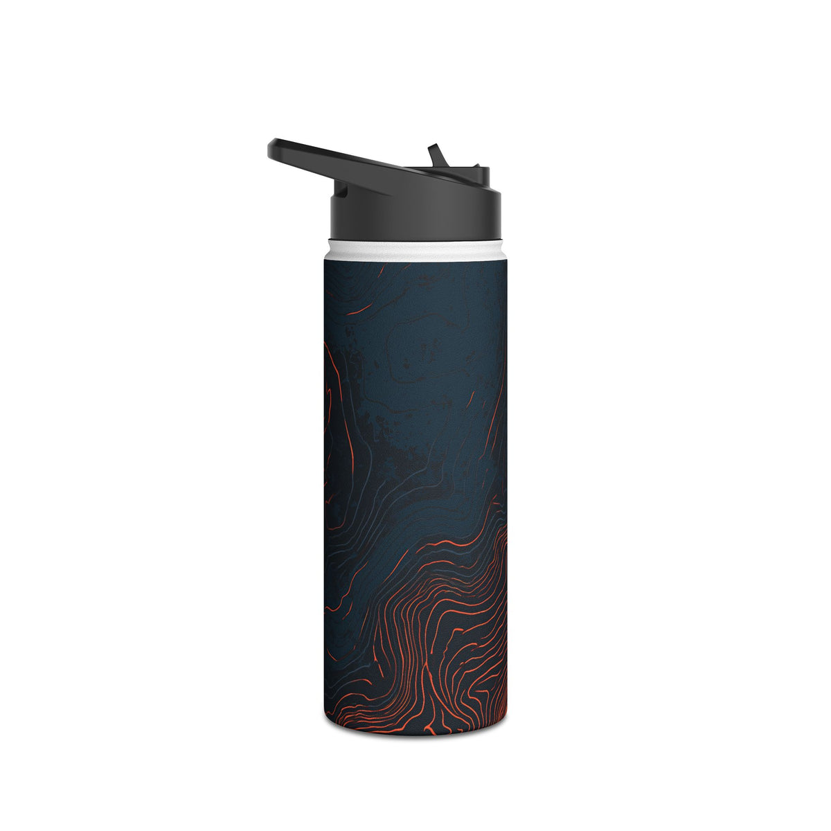 Thermal Strata · Insulated Water Bottle · Black