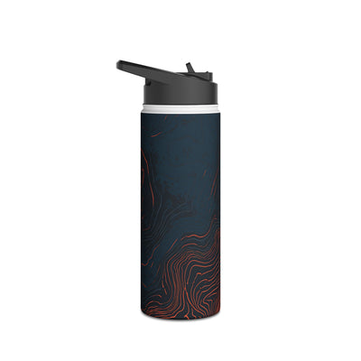 Thermal Strata · Insulated Water Bottle · Black