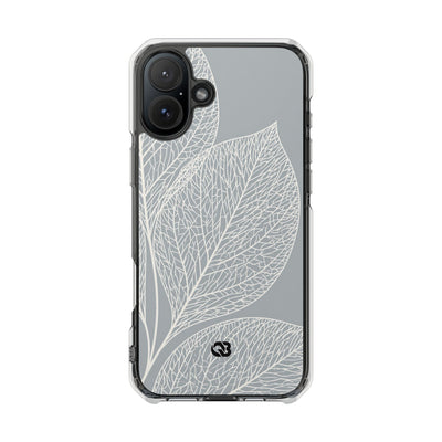 Grey Impact MagSafe Phone Case for iPhone - Frosted Ash Veins