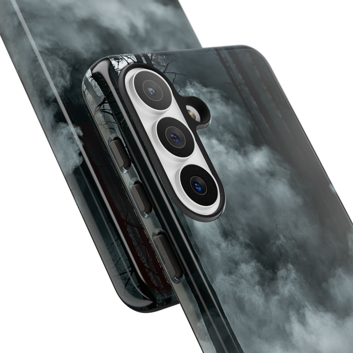 Shadowed Pine Mist · Tough Phone Case for Samsung · Black