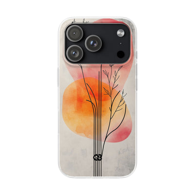 Crimson Bloom Lineage · Soft Phone Case for iPhone