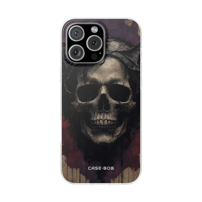 Gothic Skull Crown iPhone 16 Pro Max Case - Soft