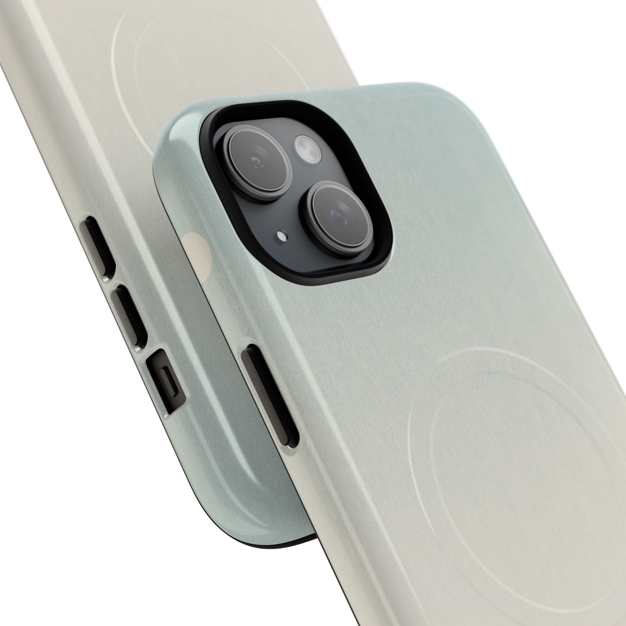 Blue Tough 2.0 Magsafe Phone Case for iPhone - Mist Valley Pagoda