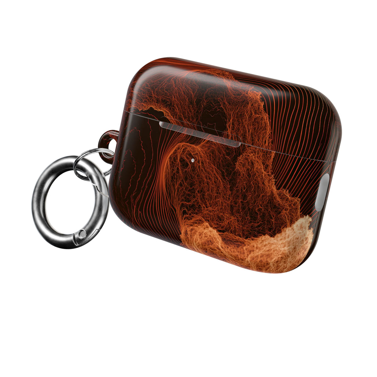 Amber Filament · Hard Case for AirPods & AirPods Pro · Orange