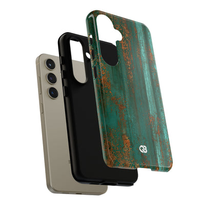 Oxidized Verdigris · Tough Phone Case for Samsung · Teal