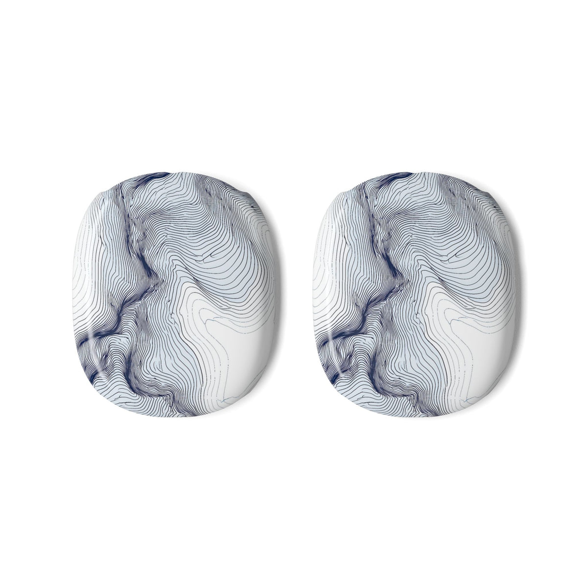 Nordic Ridge Contour · Hard Case for AirPods Max · White